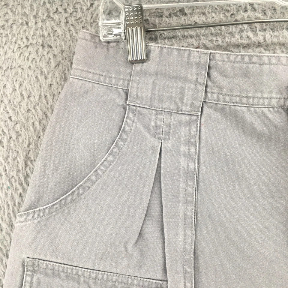 Pantalones Cortos Chinos Cabelas Hiker Para Hombre 14 (Real 31X7.5) Gris Alto Bolsillo Cremallera Mosca Foto 4 de 4
