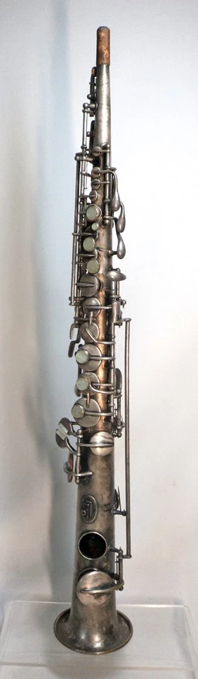 DAMAGE Pat 1914 CONN 高音萨克斯管 wCase 附件或 Repai G3D — 第 3/4 张图片