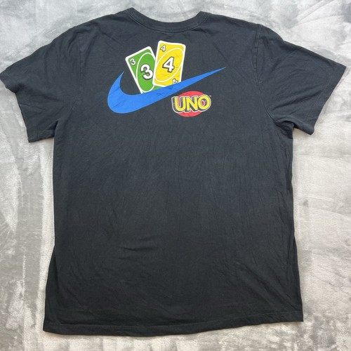 Nike Giannis Antetokounmpo X Uno Collab T-Shirt Herren Gr. XL schwarz Card Game - Bild 4 von 7