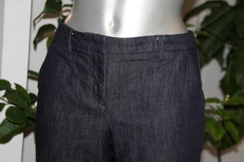 Jeans Brut Denim Strechy Woman Moncler Size 42 As New - Picture 3 of 5