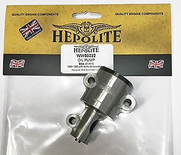 Hepolite Oil Pump - BSA A7/A10/Rocket 