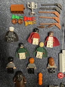 LEGO Harry Potter 4737 Quidditch Match & 4738 Hagrid&rsquo;s Hut Both Complete