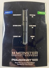 Monster Digital Express Powernet 200 Powerline Network Module with Clean Power