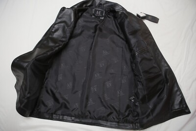 AX Armani Exchange Men's Faux Leather Jacket | eBay