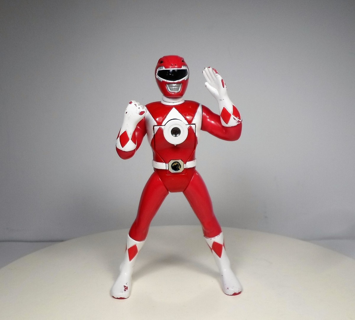 TOY BIZ VTG 1995 POWER RANGERS RED RANGER 8'' PROJECTORS ACTION