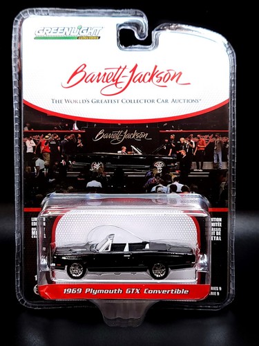 1:64 GreenLight 1969 Plymouth GTX Convertible Barrett Jackson Series 9