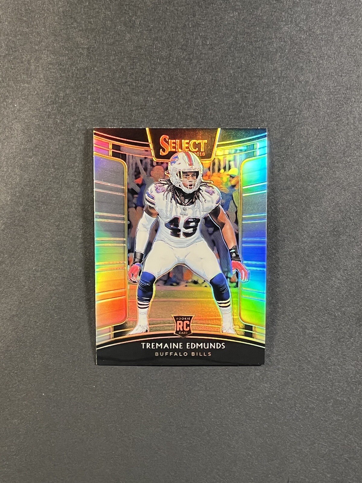 2018 Panini Select Concourse Silver Prizm Tremaine Edmunds #26 Rookie RC Bills
