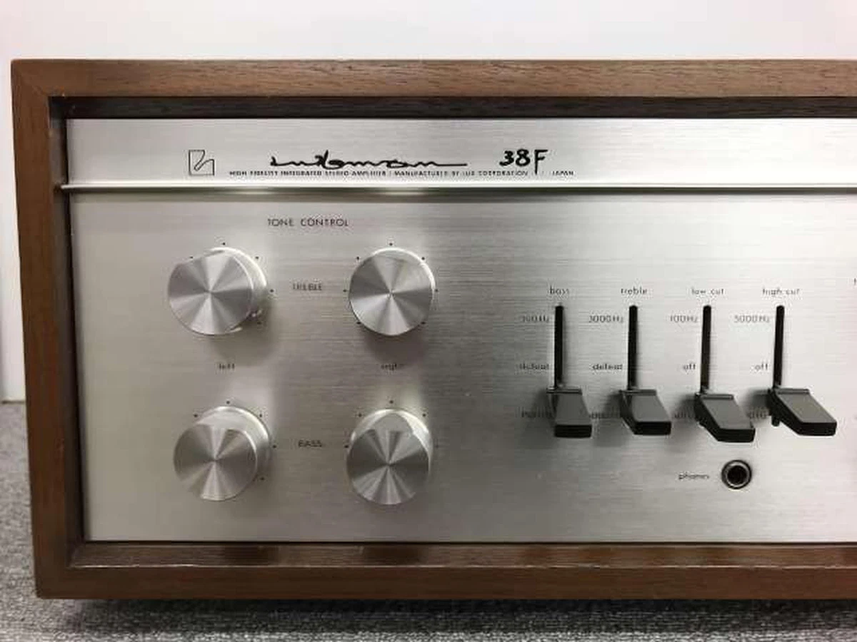 LUXMAN SQ38F Integrated Amplifier AC100V Working Properly #14760
