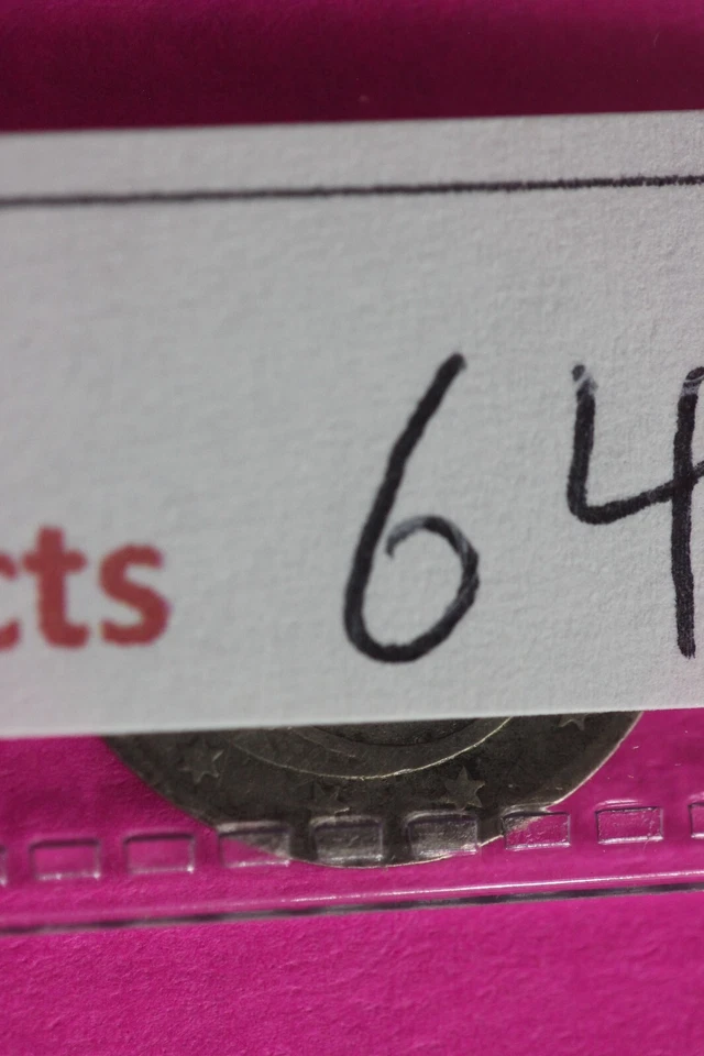 1858 Trime 3 Three Cent Silver Dime Exact Coin Shown In Pics Semi Key Date 64 - Image 3 of 3