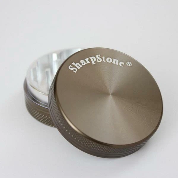Sharpstone GREEN XS 1.5" - 2 Piece Hard Top Herb / Spice Grinder AUTHENTIC