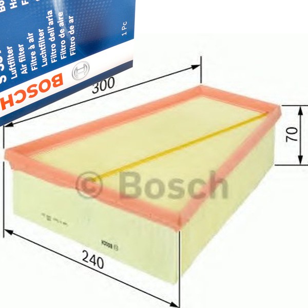 Bosch F026400109 Luftfilter FüR Volvo S80 V70 Ford Galaxy MK Mondeo S-MAX-image