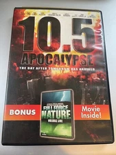 10.5 Apocalypse (DVD, Not Rated) Oliver Hudson & Bonus Movie Full Force Nature 1
