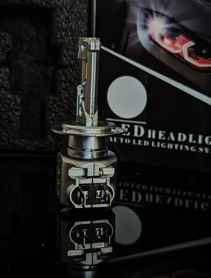 MERCEDES GLE | W166 2016-2020 X2 H7 OEM Plug Led Bulb 55W 6000k White Error-Free - Image 3 of 4