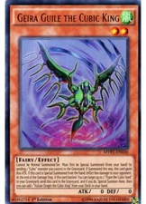 Yugioh - Geira Guile the Cubic King (Ultra Rare) (1st Edition) - MVP1-EN036 P