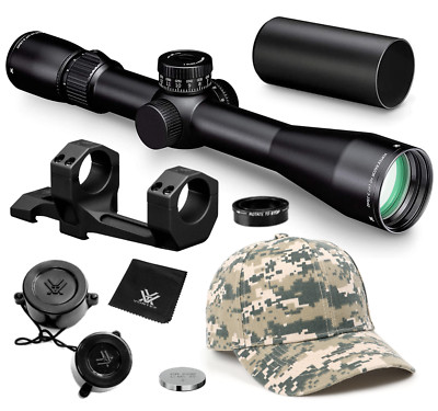 Vortex Optics Razor HD LHT 3-15x42 MOA Riflescope with Hat and Cantilever Bundle