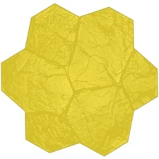 Brickform Concrete Texture Mat Random Stone Yellow