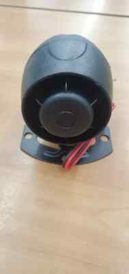 NEW Audiovox 20W 1 tone Siren Horn Alarm Security For Car Truck Van Alarm System