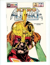 Hero Alliance #1 Comic Book 1987 VF Wonder Color Victor