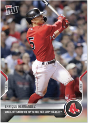 Topps NOW 2021 Card #956 Enrique Hernandez | eBay