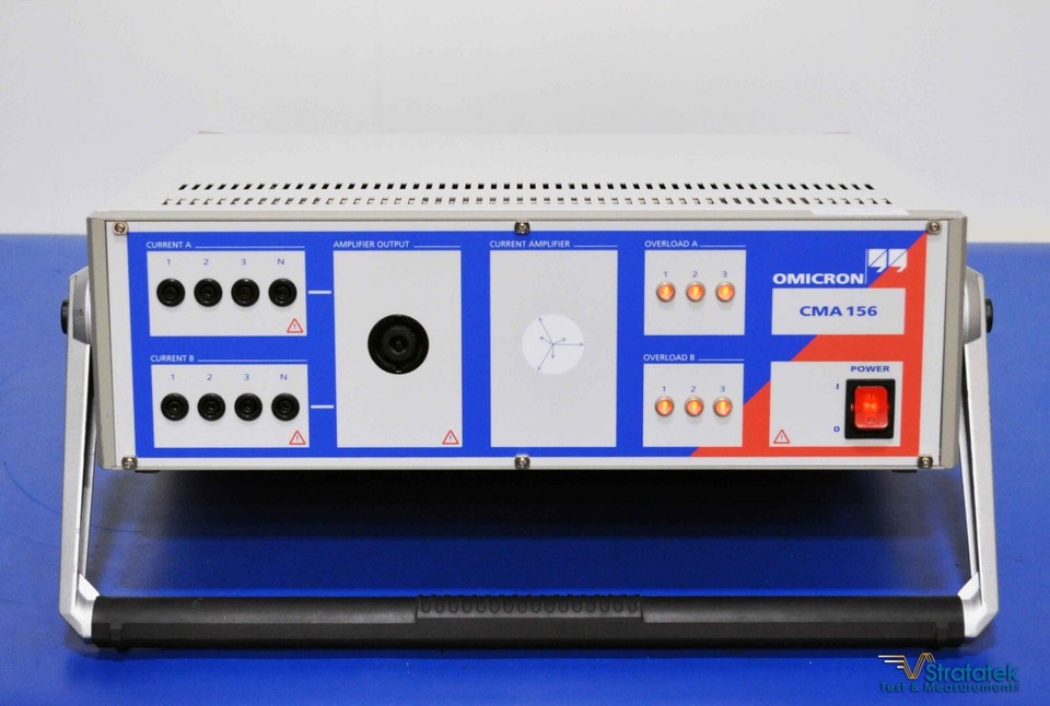 Omicron CMA 156 6 Phase Current Amplifier Relay Test Set Booster ...