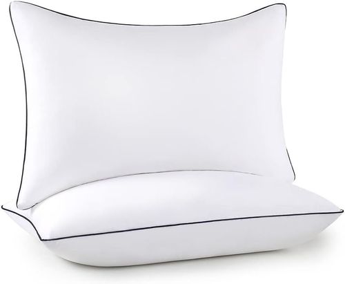 Bed Pillows 2 Pack - King Size Cooling Pillows for Sleeping Set of 2 for Side Ba