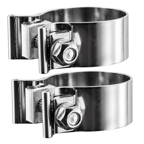 Exhaust Clamp, KASTWAVE 1.75" 1 3/4 Exhaust Narrow Band Muffler Seal Clamp Stainless Steel Fit For Pipes, Mufflers, Catalytic Converters, Headers, Manifolds (2PCS) Price In UAE | Noon UAE