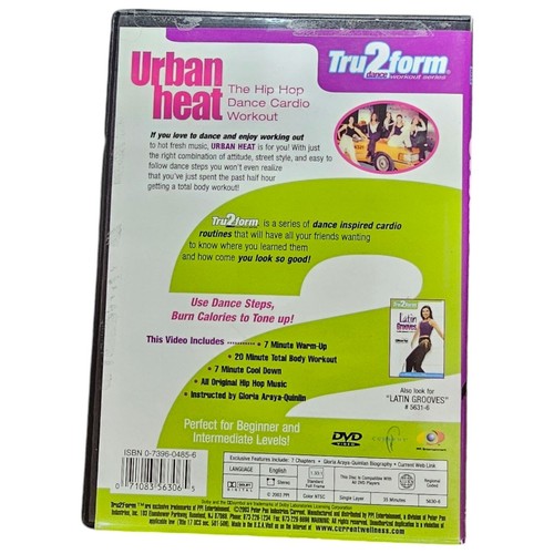 Tru2form Dance Workout Series Urban Heat Hip Hop Workout Gloria Araya Quinlan - Picture 3 of 3