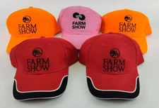 Wisconsin Public Service WPS Farm Show 5 Strapback Hat Cap Lot Pre-Owned Unworn