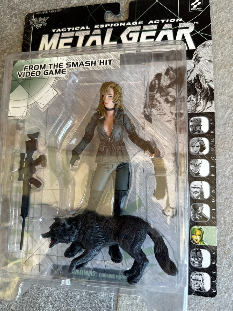 Metal Gear Solid Sniper Wolf Tactical Action Figure 1998 McFarlane