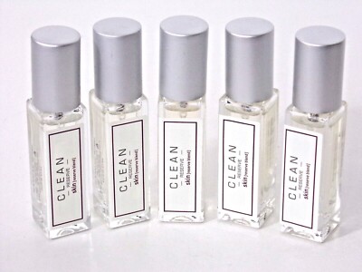 Lot of 5 Clean Reserve Travel Size Spray Collection YOU CHOOSE EDP .17oz