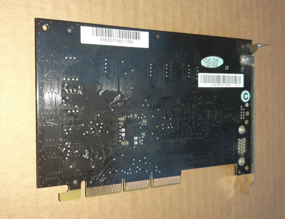 Chaintech A-G220-64VC Nvidia GeForce2 Ti 64MB AGP VGA S-Video Card