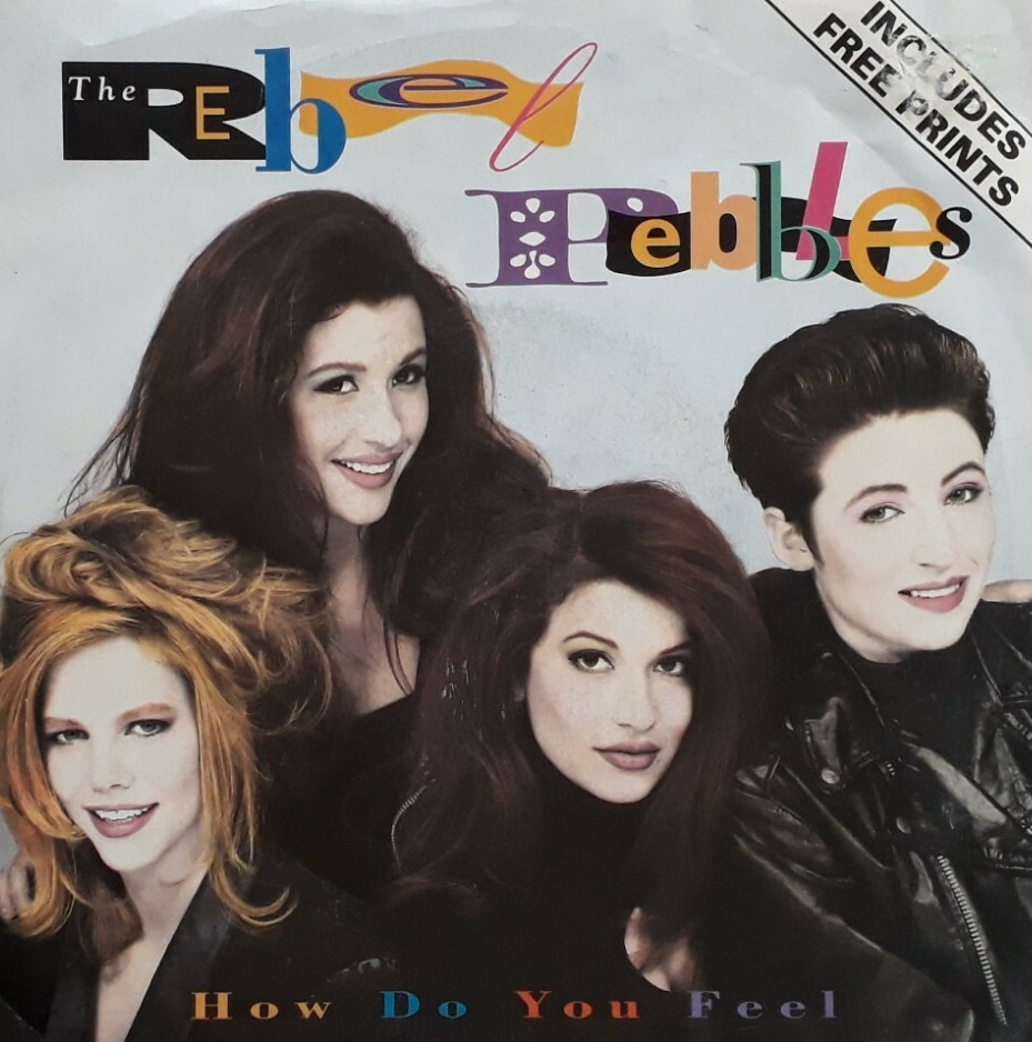 The Rebel Pebbles-How Do You Feel Vinyl 7"" Single.1991 IRS EIRSP 172.Free Prints