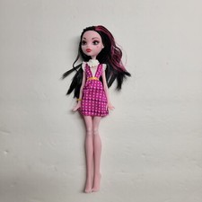 Monster High Doll Draculaura Pink Dress w/ Hearts 2008 Mattel