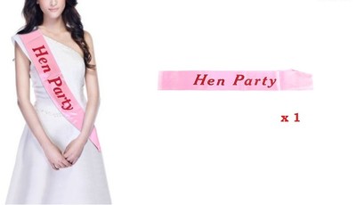 Junggesellinnenabschied Schärpen Mädchen Abend Rosa Hochzeit Braut Event Zubehör Band