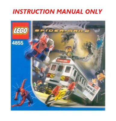 Instructions for LEGO 4855 SPIDERMAN MANUAL ONLY
