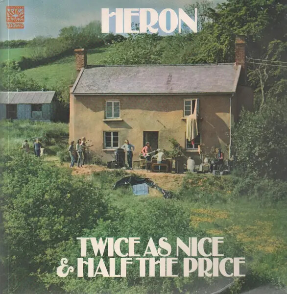 Heron「Twice as Nice & Half the Price」LP 2xLP Heron Twice As Nice & Half The Price ORIGINAL UK +