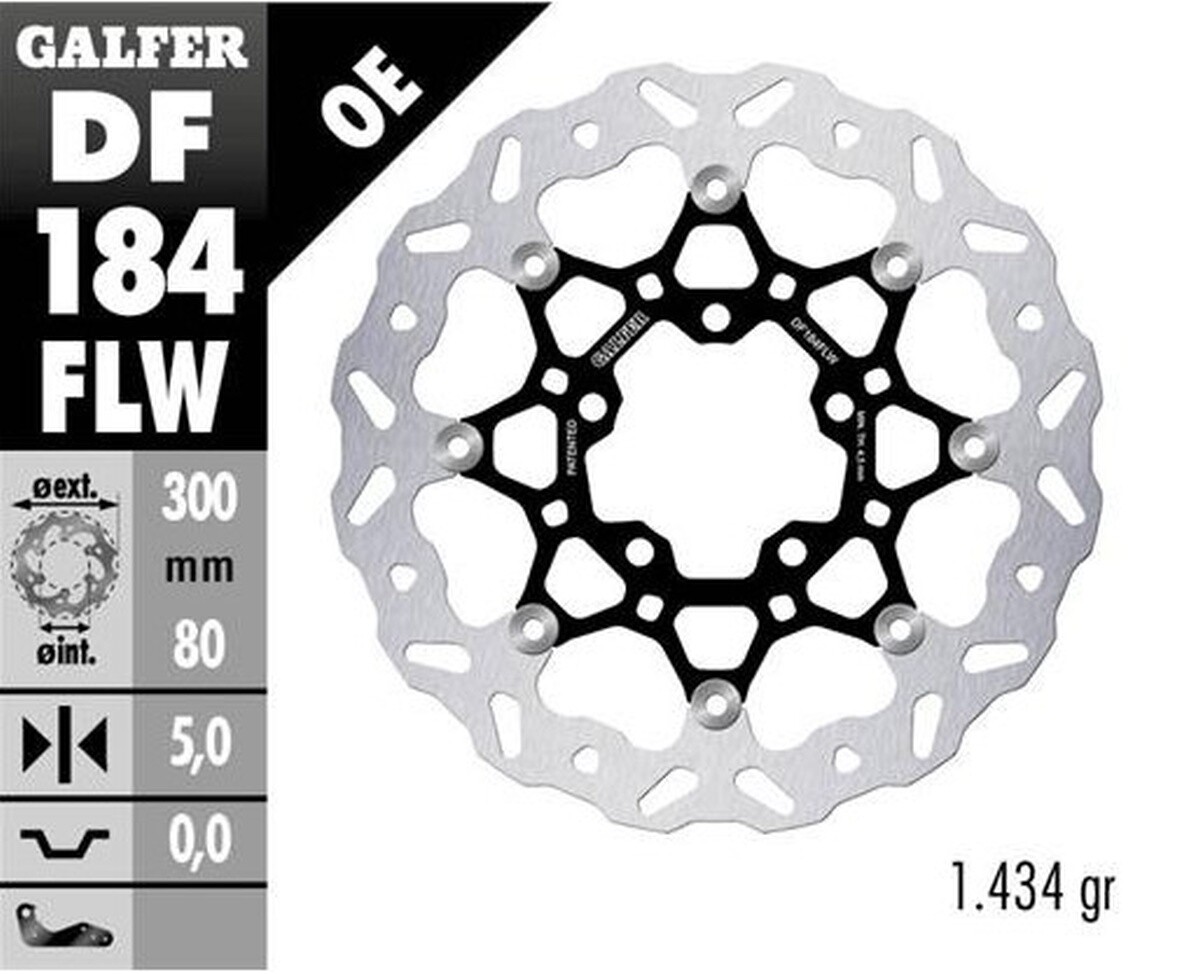 Disque de frein avant pour Kawasaki Vulcan 650 idéal pour les trajets quotidiens