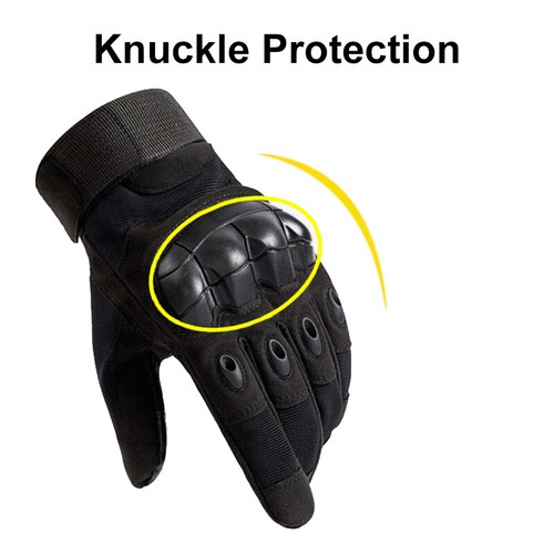 Guantes tácticos de dedo completo para hombre ejército militar airsoft equipo de protección de paintball - Imagen 9 de 18