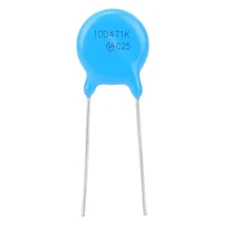 50Pcs 10D471K Varistors 10K471 10mm Diameter 470V Inline High Quality Varisto...