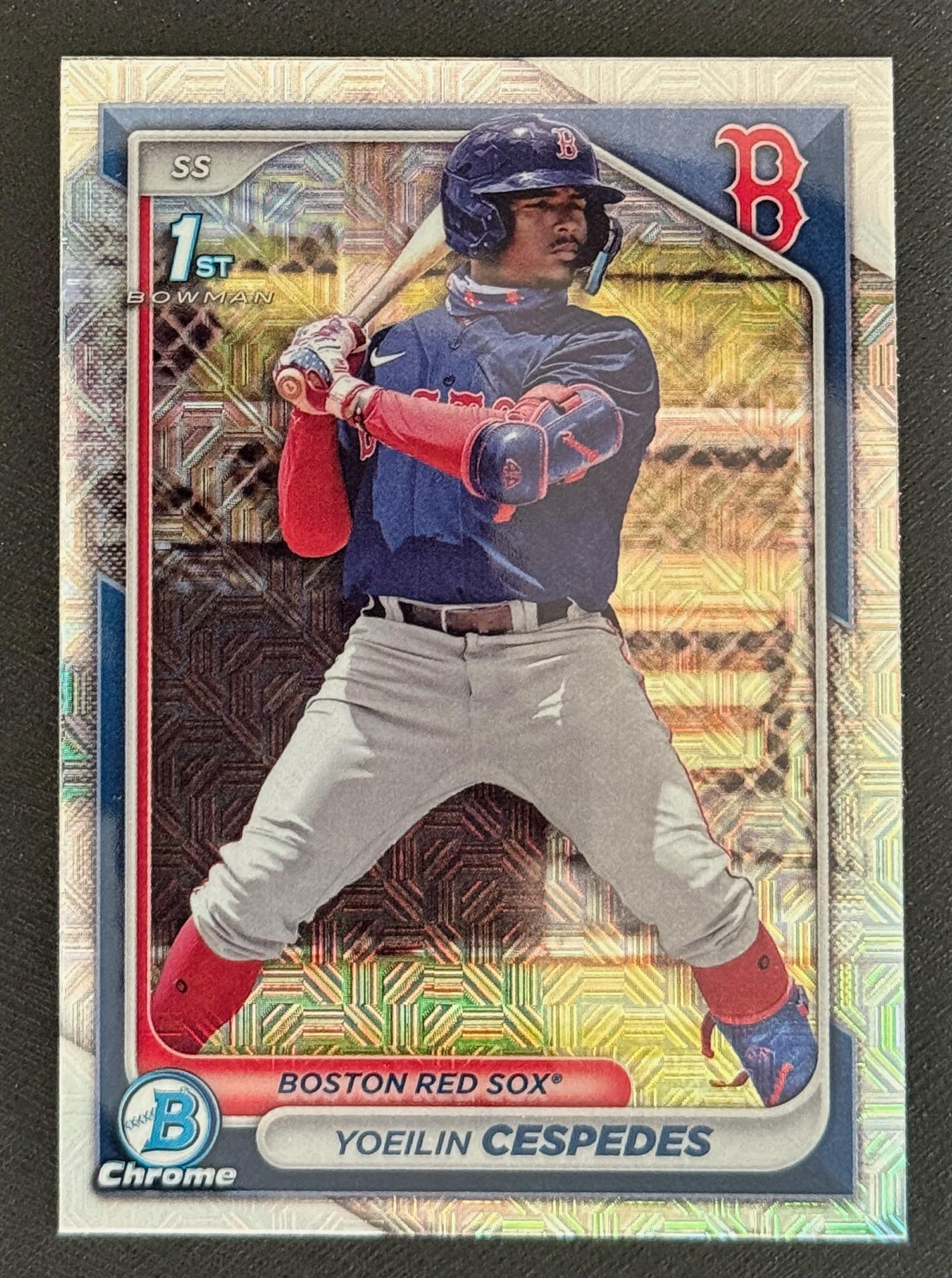 2024 Bowman #BCP-139 Yoeilin Cespedes Chrome Prospects Mojo Refractors