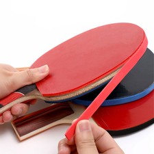 2pcs 45 1cm Sponge Table Tennis Edge Tape Sticky Durable Blue / Black / Red