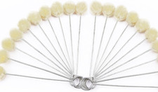 30 Pcs Wool Daubers Ball Brush, Leather Dye Tool, Wool Daubers Leather Dye Leath