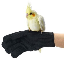 Bird Training Anti-Bite Gloves, Level 5 Protection, Parrot Chewing Working Sa...