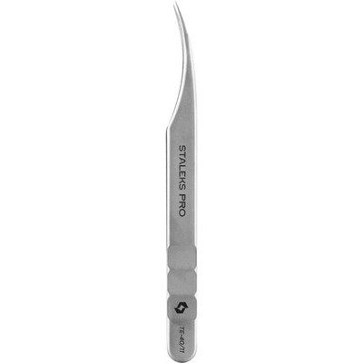 Staleks Expert 40 Type 11 Professional Eyelash Extension Tweezers