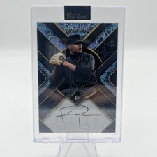 Kumar Rocker 2023 Wild Card Auto Mania SP Rookie AUTO #/3. rookie card picture
