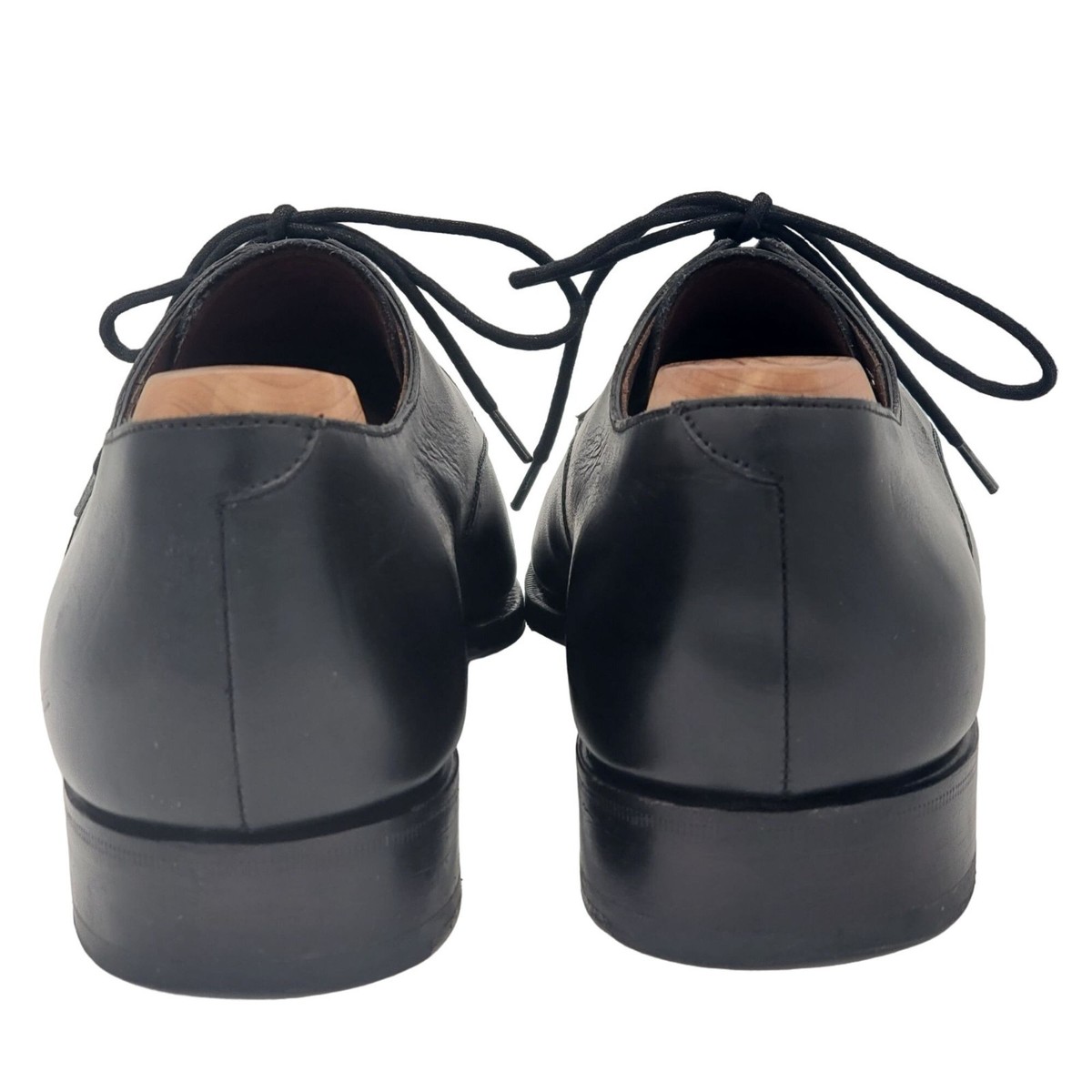 Carmina Shoemaker Luxury Dress Shoes Mens 8 Black Calf All  display picture 2