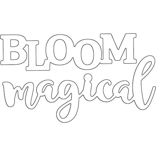 Penny Black Creative Dies - Bloom Magical 51-420