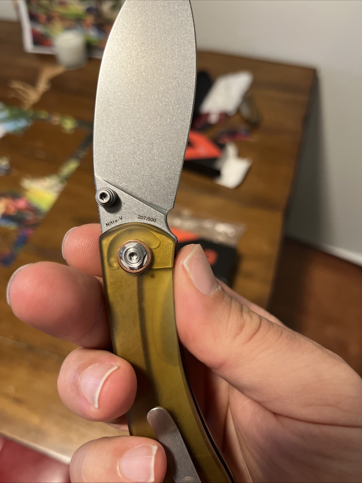 Vosteed CountyComm Exclusive Ultem Large Nightshade Nitro V + Patch + Flashlight