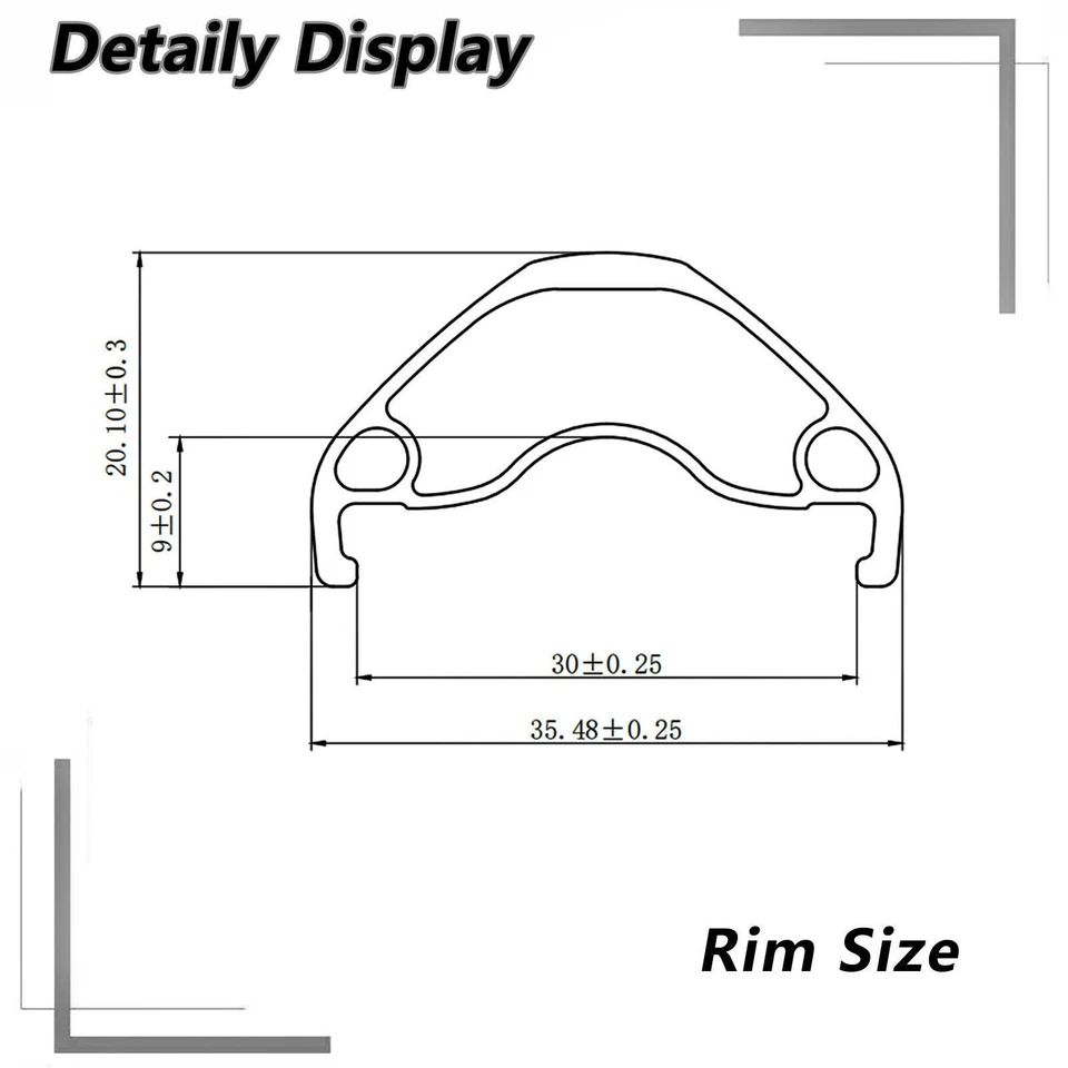 BUCKLOS 27.5/29 inch Boost Aluminum MTB Wheelset Disc Brake Clincher Bike Wheels - Image 3 of 4