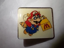 Rare McDonalds Nintendo Super Mario Brothers Enamel Lapel Pin Nice